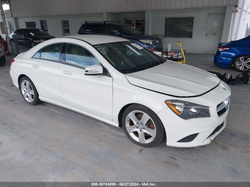 2016 MERCEDES-BENZ CLA 250 4MATIC