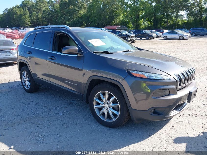 2018 JEEP CHEROKEE LIMITED 4X4