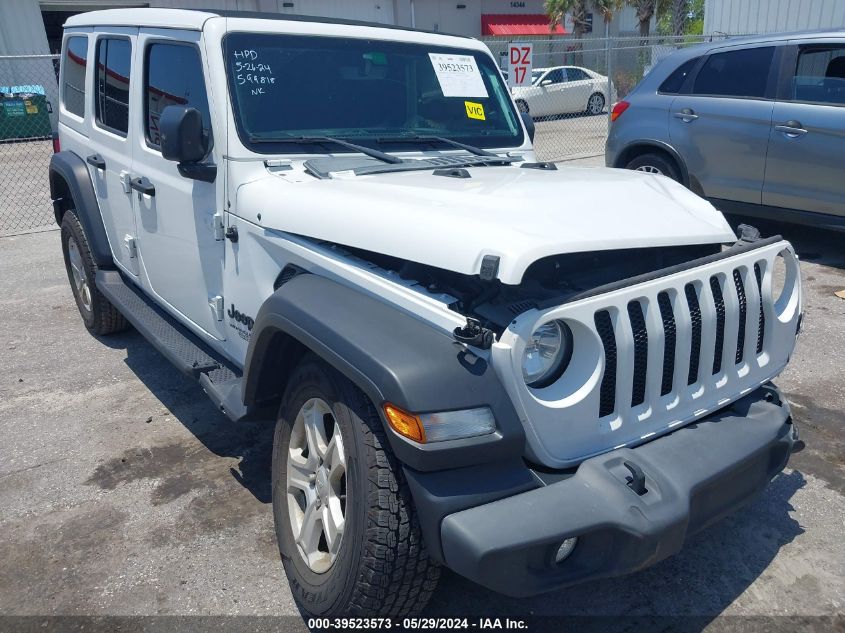 2021 JEEP WRANGLER UNLIMITED SPORT S 4X4