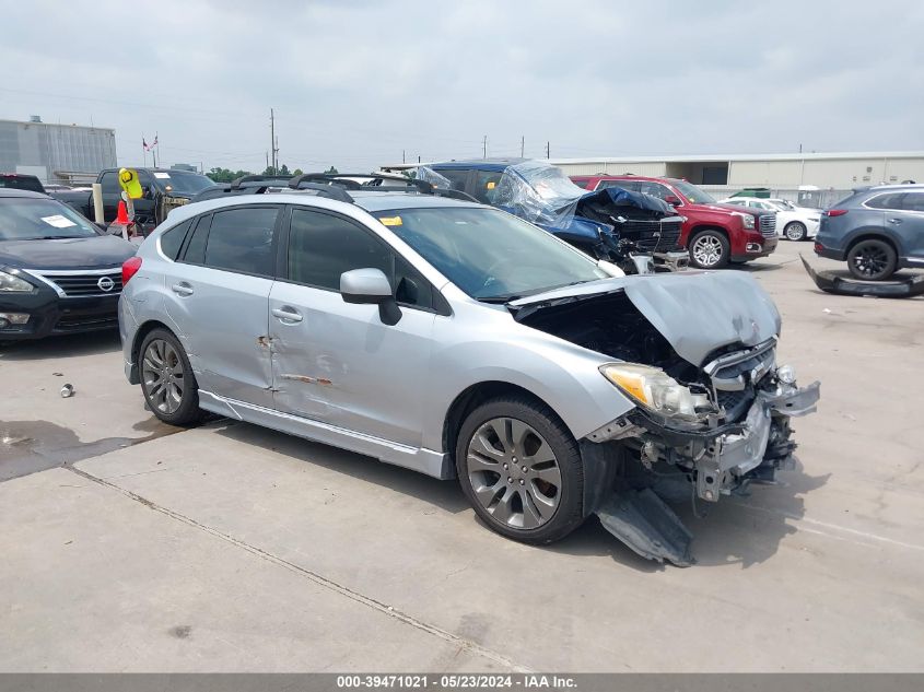 2012 SUBARU IMPREZA 2.0I SPORT PREMIUM