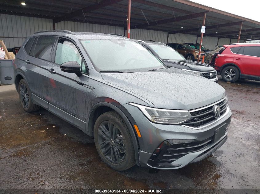 2022 VOLKSWAGEN TIGUAN 2.0T SE R-LINE BLACK