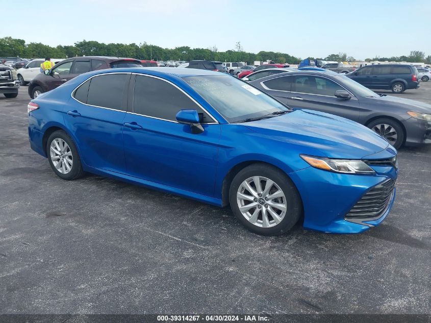 2019 TOYOTA CAMRY LE