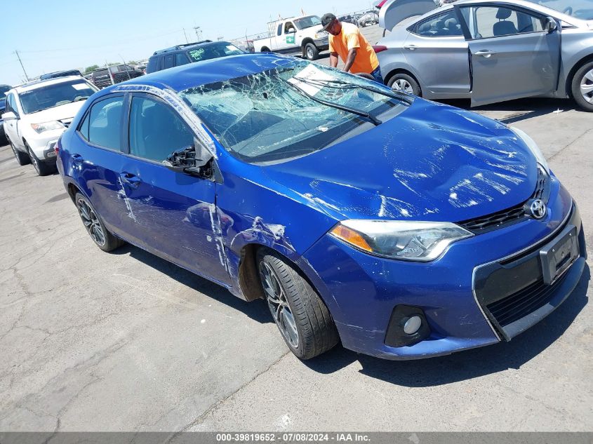 2016 TOYOTA COROLLA S PLUS