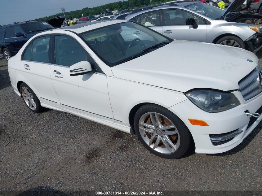 2013 MERCEDES-BENZ C 300 LUXURY 4MATIC/SPORT 4MATIC