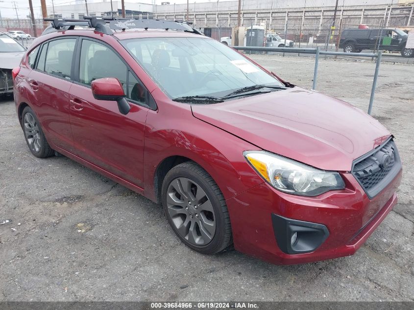 2014 SUBARU IMPREZA 2.0I SPORT PREMIUM