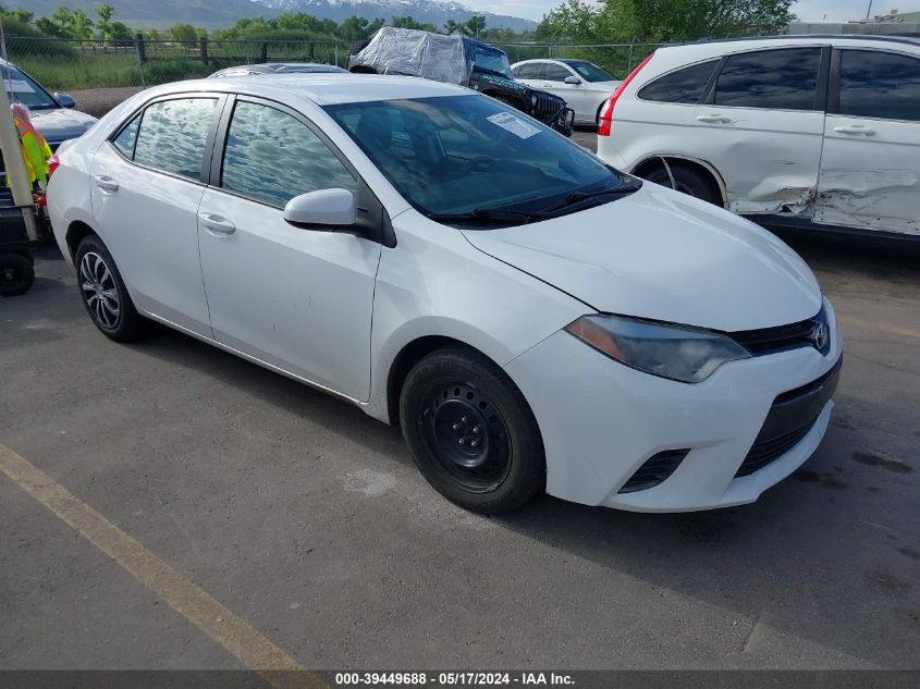 2015 TOYOTA COROLLA LE