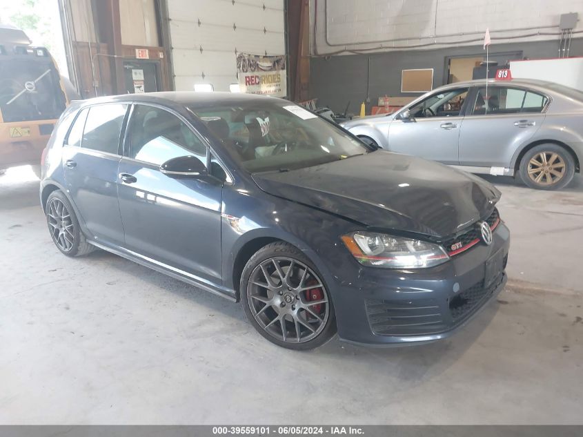 2017 VOLKSWAGEN GOLF GTI AUTOBAHN 4-DOOR/S 4-DOOR/SE 4-DOOR/SPORT 4-DOOR