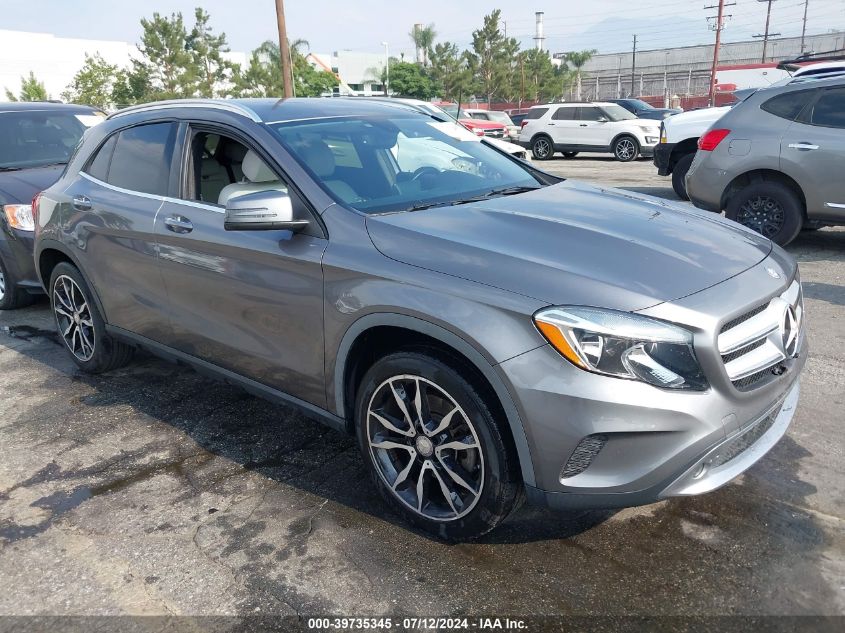 2015 MERCEDES-BENZ GLA 250 4MATIC