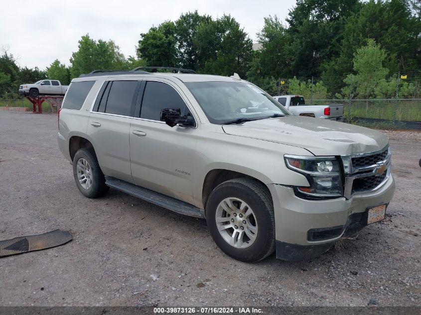 2016 CHEVROLET TAHOE LS