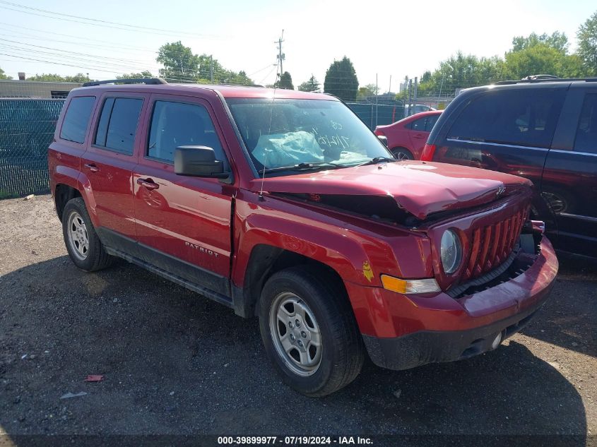 2015 JEEP PATRIOT SPORT