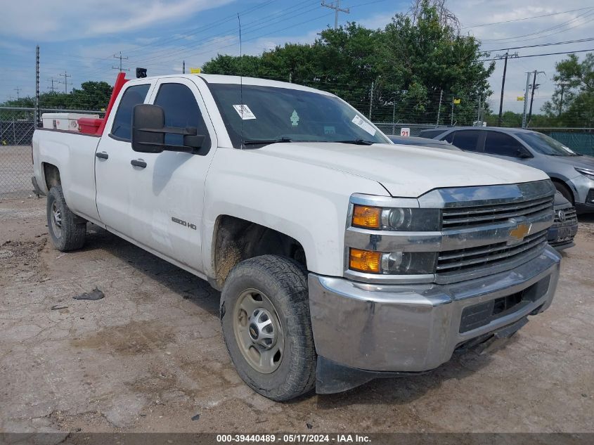 2015 CHEVROLET SILVERADO 2500HD WT