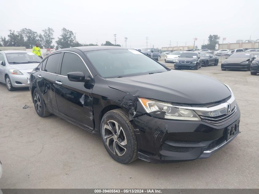 2016 HONDA ACCORD LX