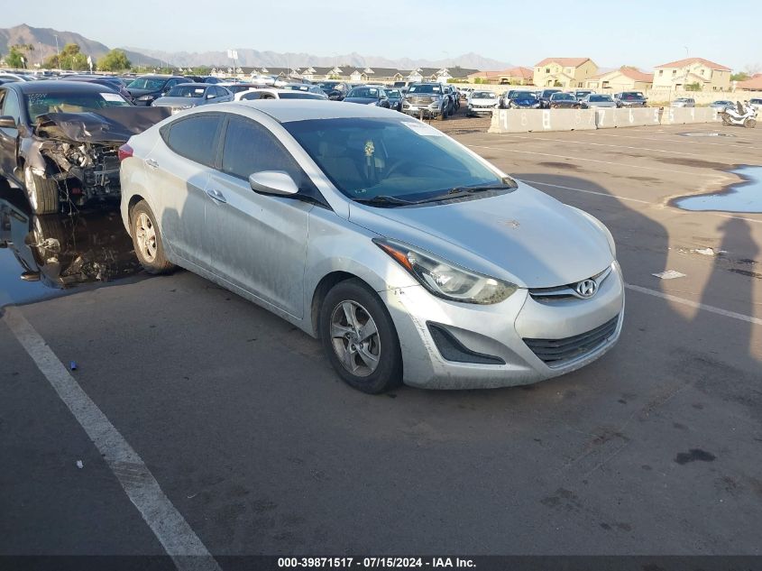 2015 HYUNDAI ELANTRA SE