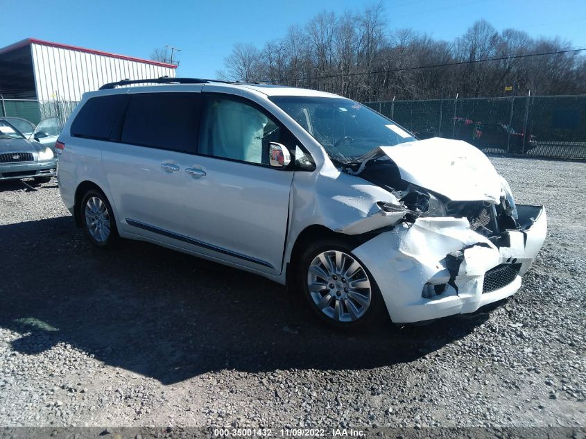 2014 TOYOTA SIENNA LIMITED 7 PASSENGER