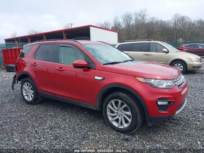 2016 LAND ROVER DISCOVERY SPORT HSE