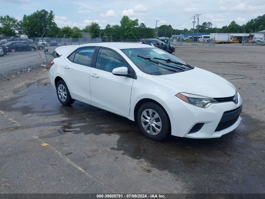 2014 TOYOTA COROLLA LE ECO