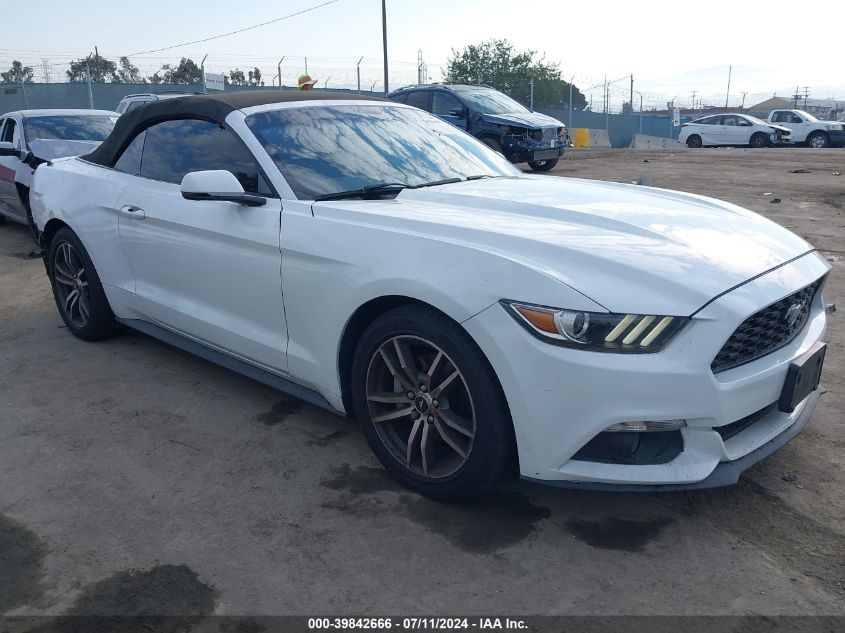 2015 FORD MUSTANG ECOBOOST PREMIUM