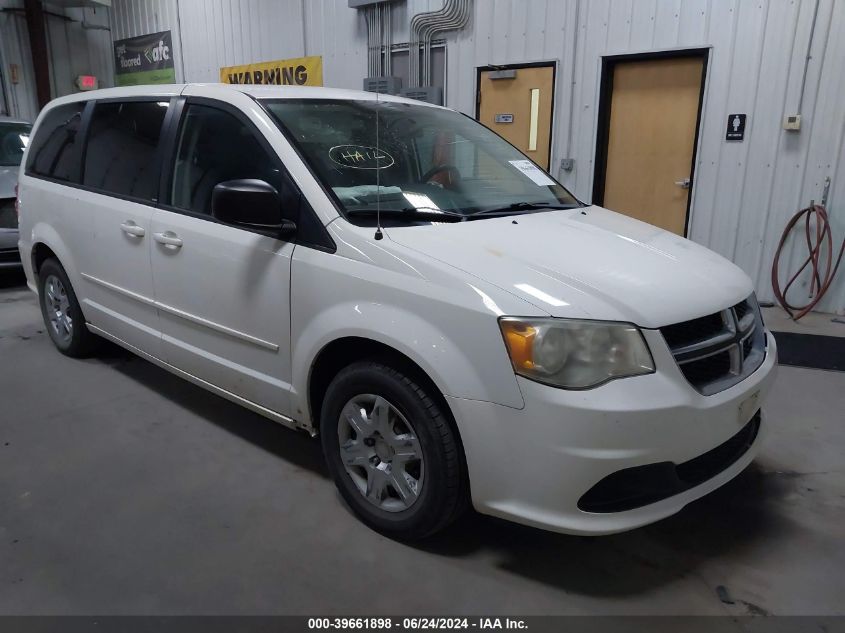 2012 DODGE GRAND CARAVAN SE