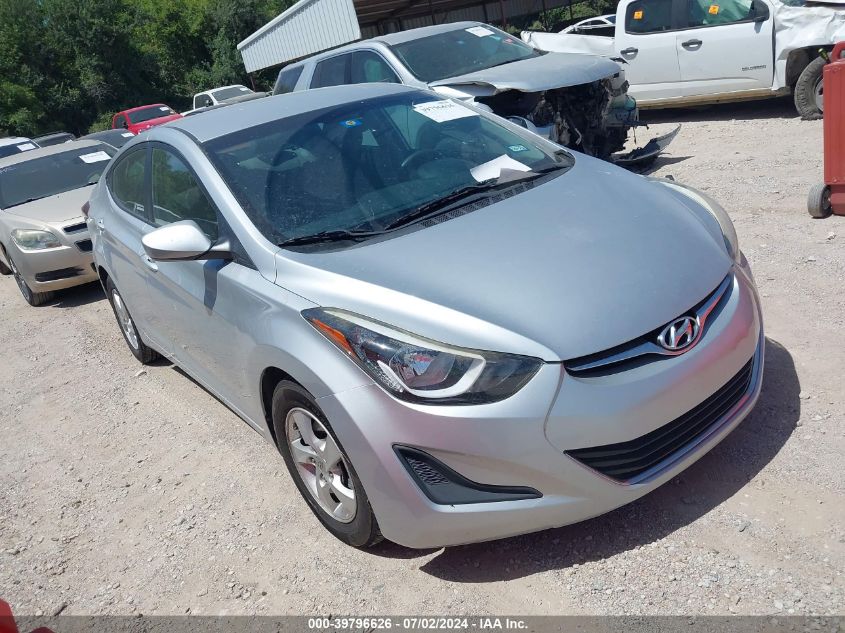 2014 HYUNDAI ELANTRA SE