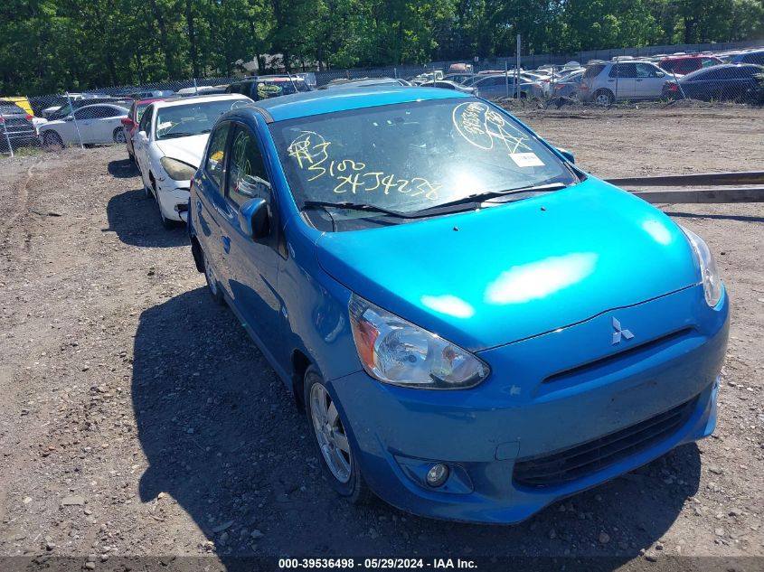 2015 MITSUBISHI MIRAGE ES