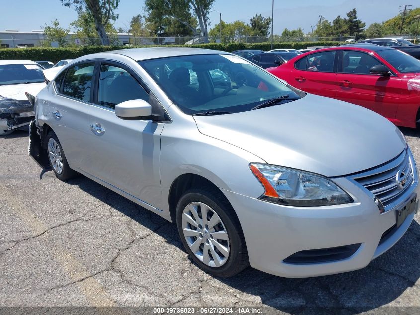 2015 NISSAN SENTRA S