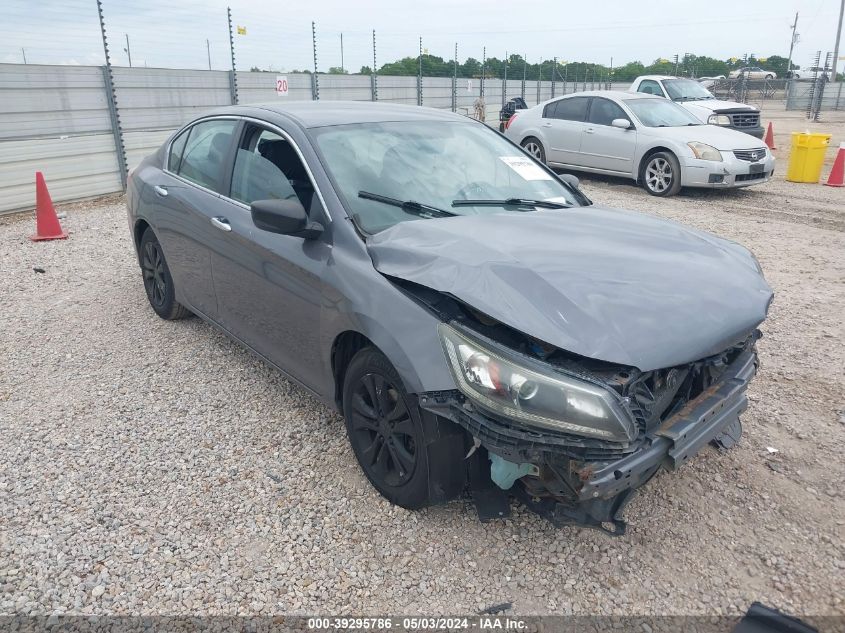 2013 HONDA ACCORD LX