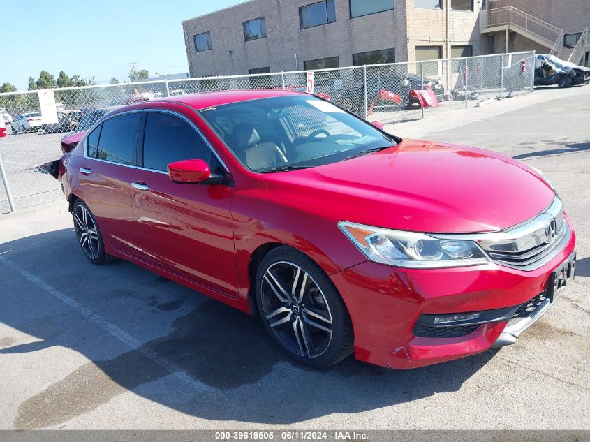 2017 HONDA ACCORD SPORT