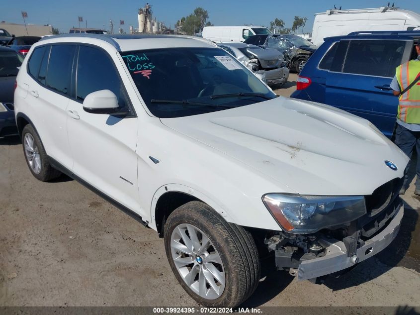 2017 BMW X3 SDRIVE28I