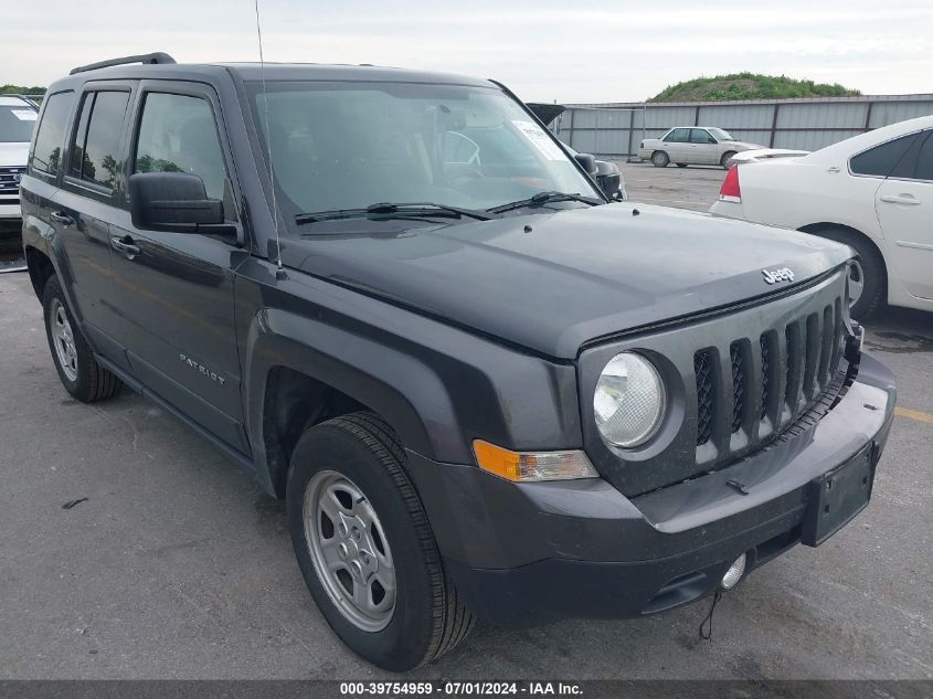 2017 JEEP PATRIOT SPORT