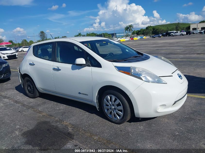 2015 NISSAN LEAF S