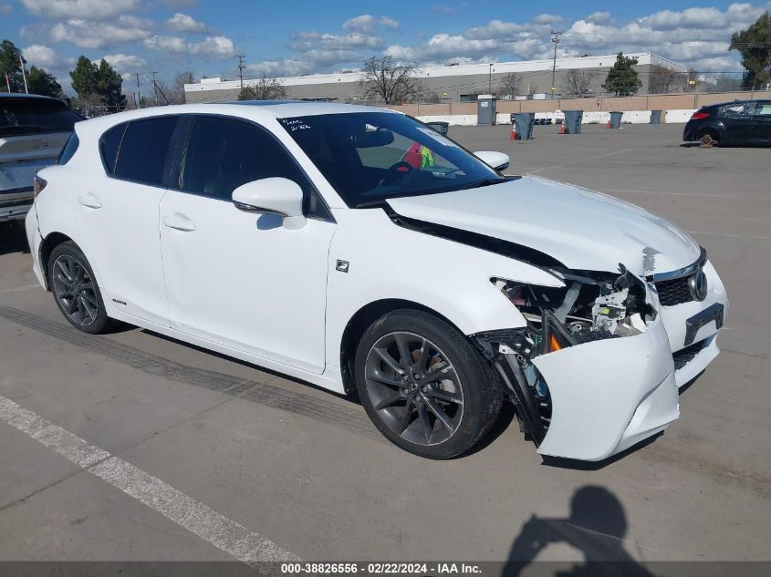 2013 LEXUS CT 200H