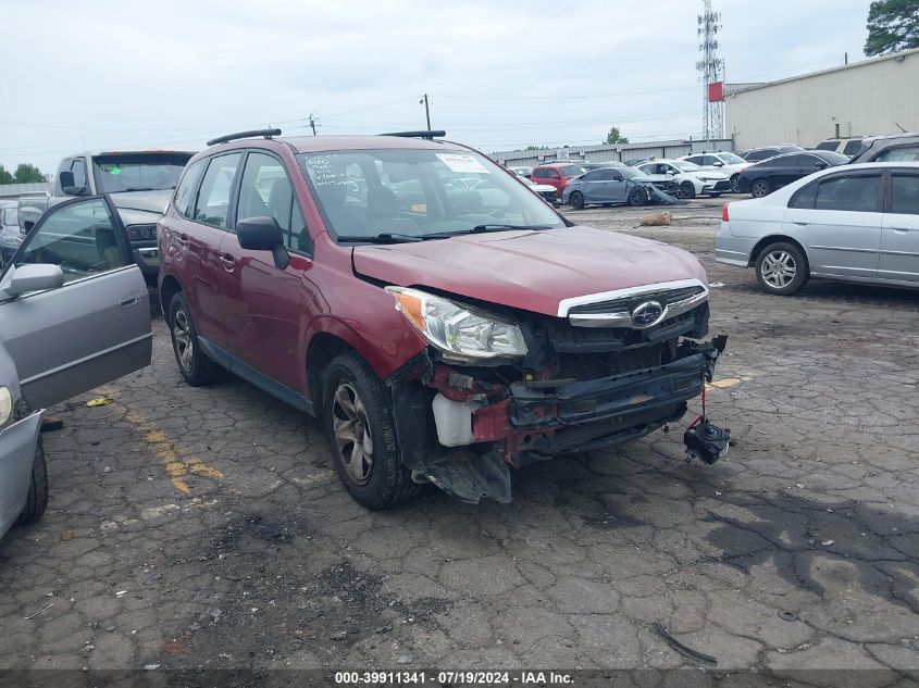 2015 SUBARU FORESTER 2.5I