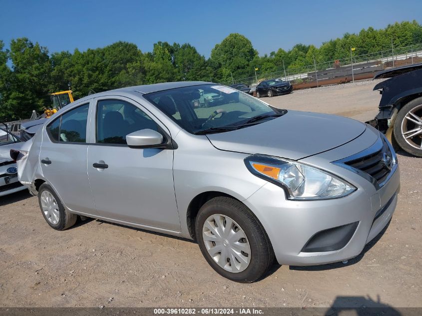 2019 NISSAN VERSA 1.6 S+