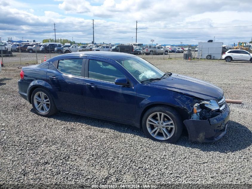 2013 DODGE AVENGER SXT