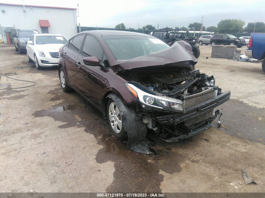 2017 KIA FORTE LX