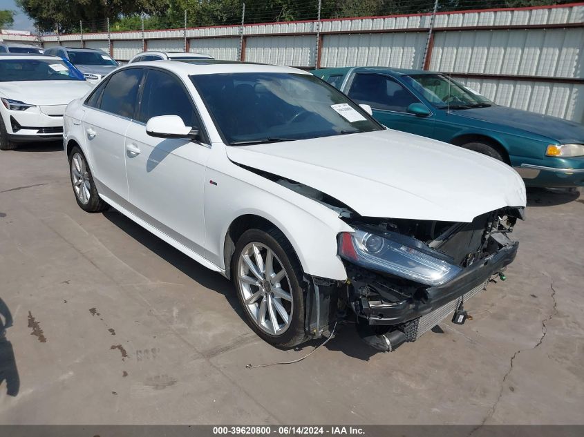 2014 AUDI A4 2.0T PREMIUM