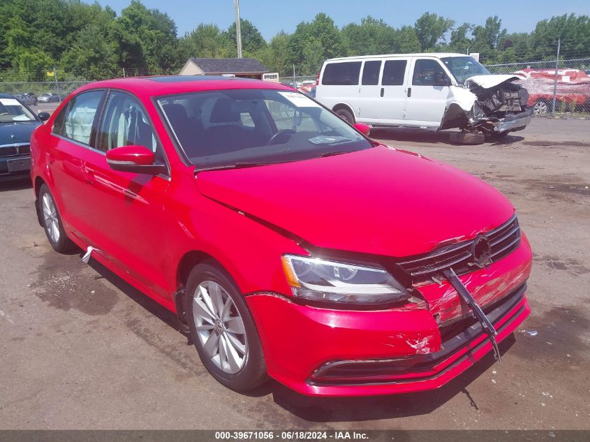 2015 VOLKSWAGEN JETTA 2.0L TDI SE