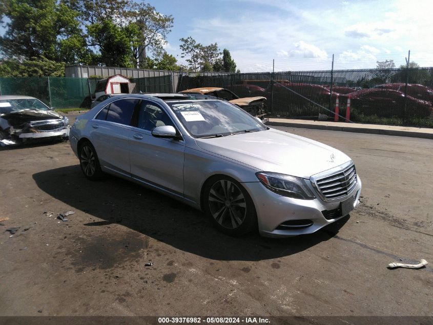 2015 MERCEDES-BENZ S 550 4MATIC