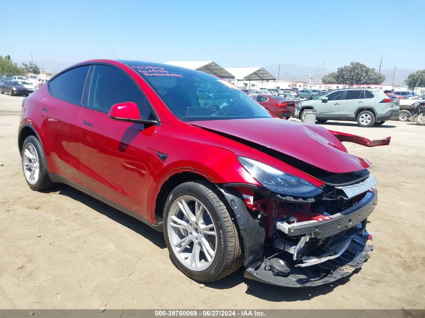 2024 TESLA MODEL Y LONG RANGE DUAL MOTOR ALL-WHEEL DRIVE