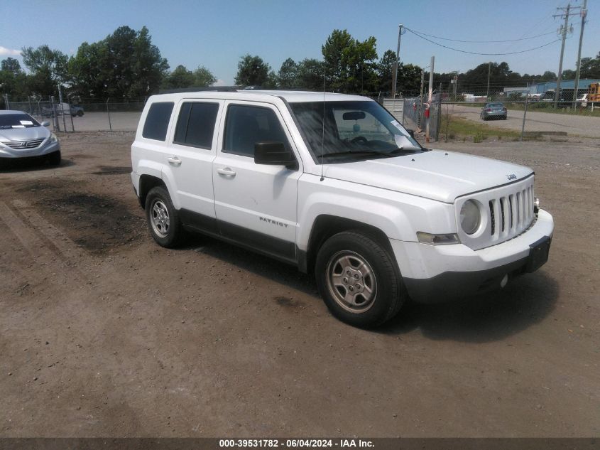 2014 JEEP PATRIOT SPORT