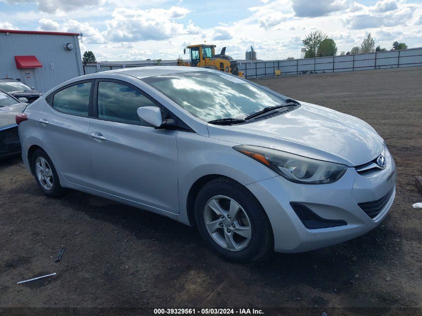 2014 HYUNDAI ELANTRA SE