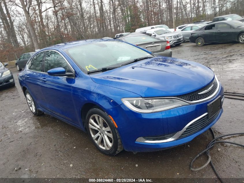 2016 CHRYSLER 200 LIMITED