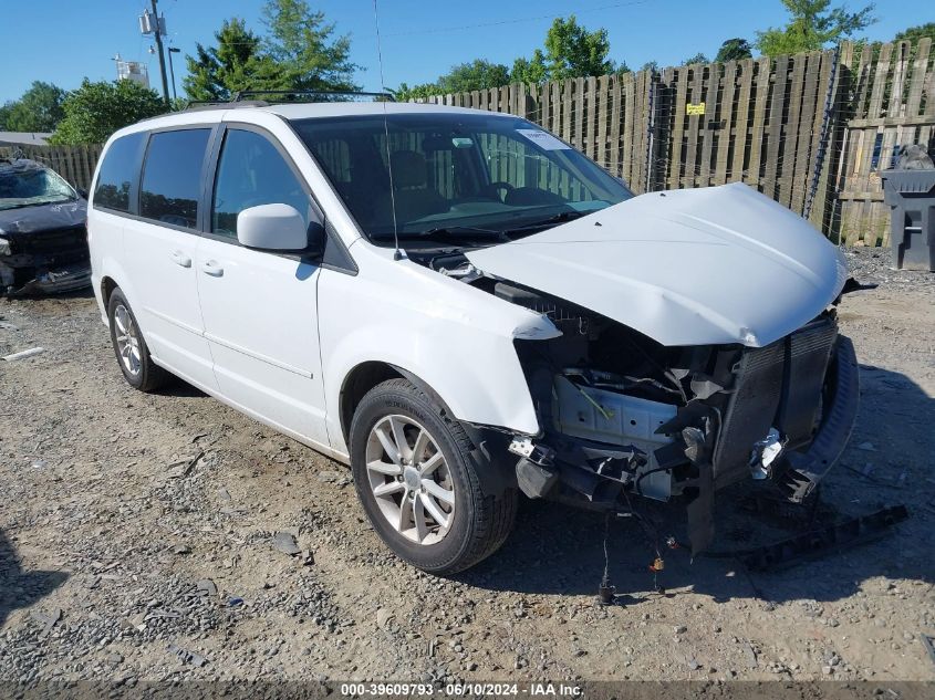 2016 DODGE GRAND CARAVAN SXT