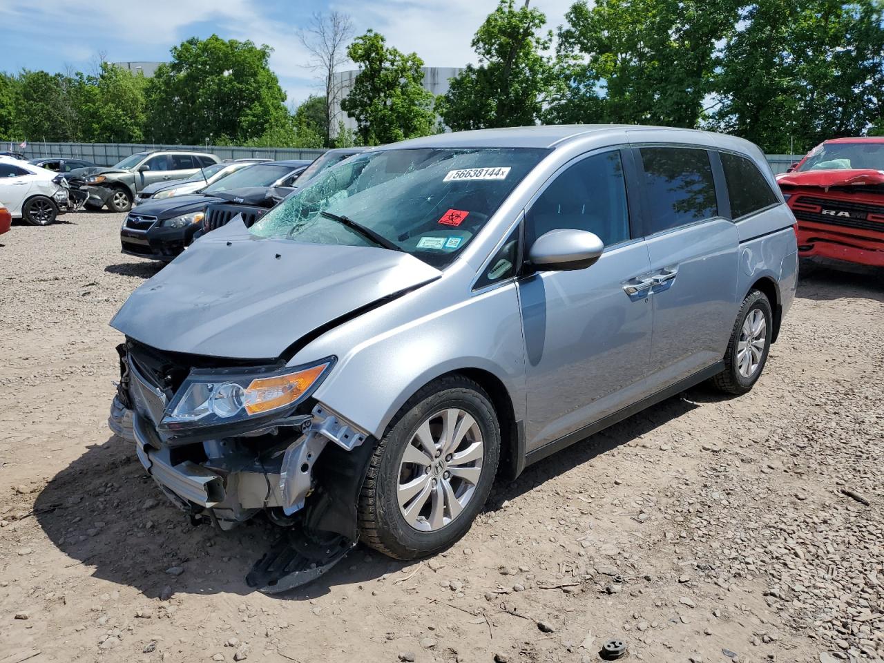 2016 HONDA ODYSSEY SE