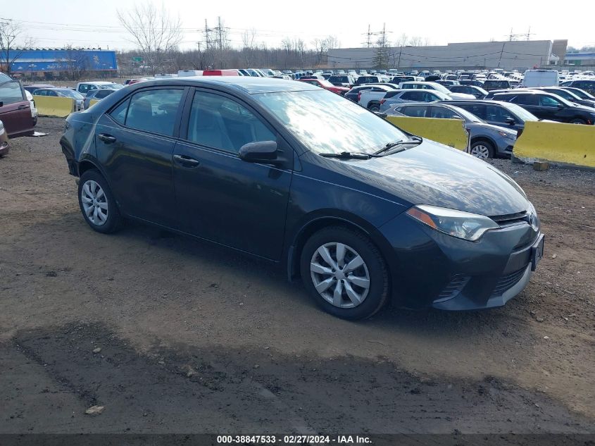 2016 TOYOTA COROLLA LE