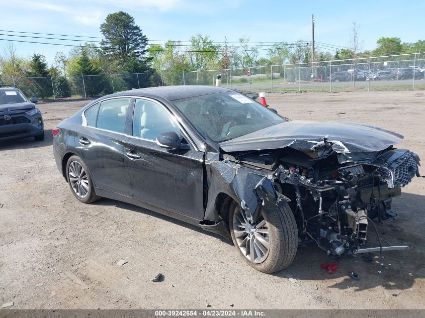 2023 INFINITI Q50 LUXE AWD