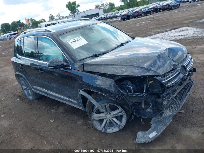 2017 VOLKSWAGEN TIGUAN 2.0T SPORT