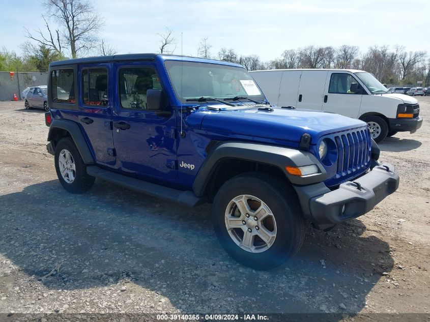 2019 JEEP WRANGLER UNLIMITED SPORT S 4X4