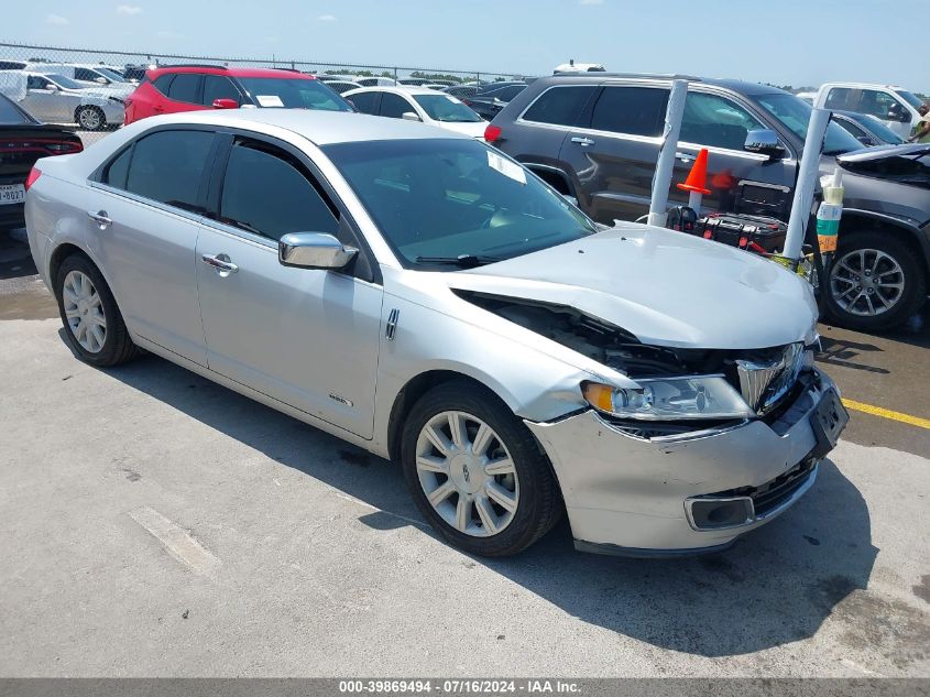 2012 LINCOLN MKZ HYBRID