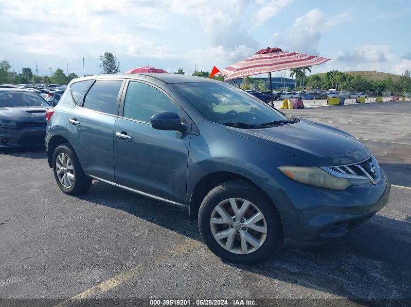 2012 NISSAN MURANO S